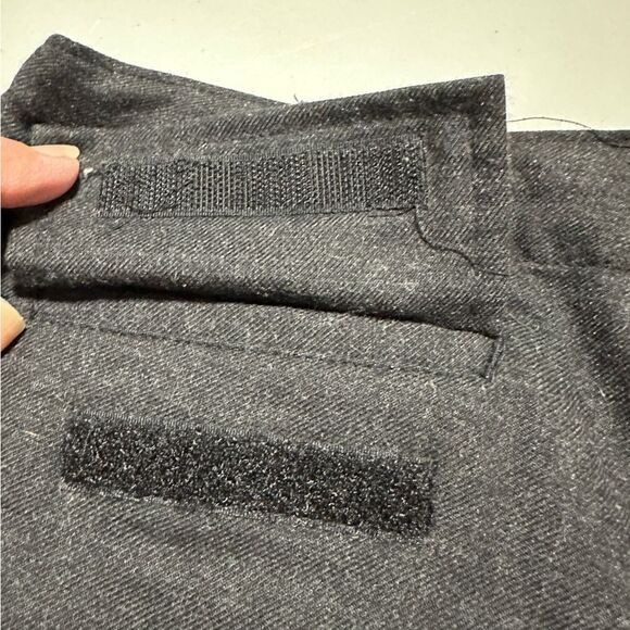 Gap wide leg grayish black pants. Size 0A - Picture 7 of 8